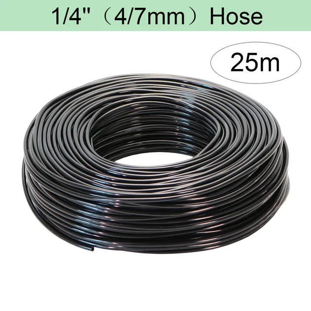 Watering Hose 5/3mm Garden Greenhouses Plant Flowers Irrigation Water Drip Pipe 