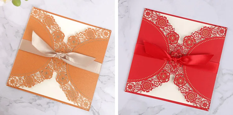 Golden lasercut wedding invitations card luxury,latest gold custom luxury wedding invitation for laser cut wedding invitation