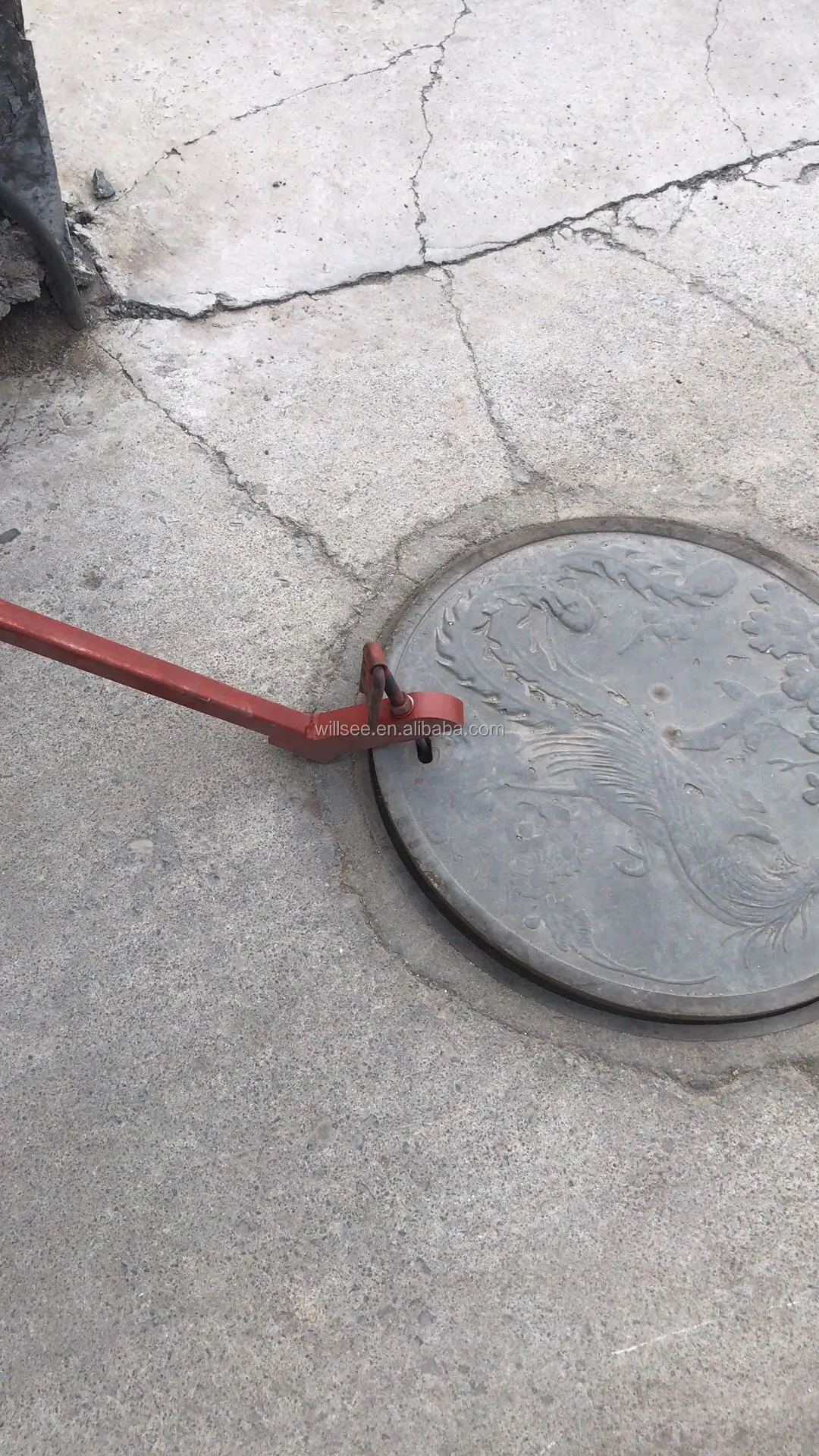 Rsl-1160,Manual Manhole Liter Metal Manhole Cover Opener Manhole ...