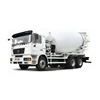 SHACMAN Concrete mixer truck rear discharge concrete truck 6X4 336hp