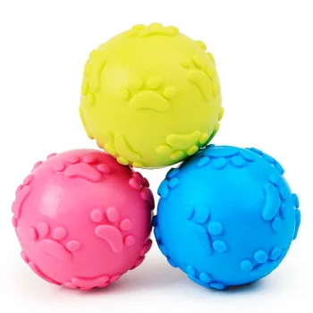 Eco Friendly And Non Toxic Footprint Paws Printed Ball Cheap Cute ...