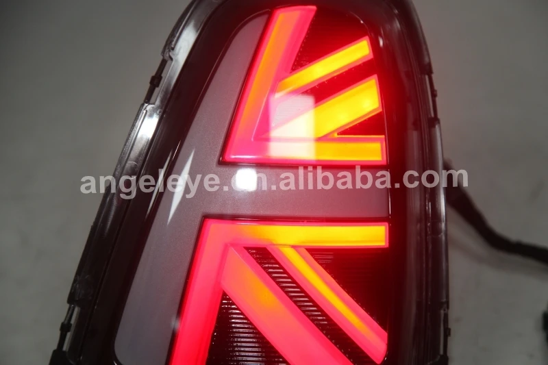 For Mini Cooper Clubman R55 R56 R57 R58 LED rear light 2007-2009/2010-2013 Black Housing Clear lens TW