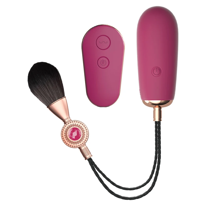 Silicone + ABS clitoral bullet vibrator showing size and shape