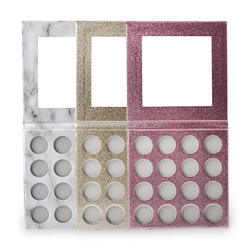 F9 New Arrival private lable 9 colors square shimmer vegan makeup eyeshadow palette high pigment eye shadow palette