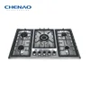 5 Burner for Industrial Cooking Stove Aluminum Cooker gas Hob built in gas stove