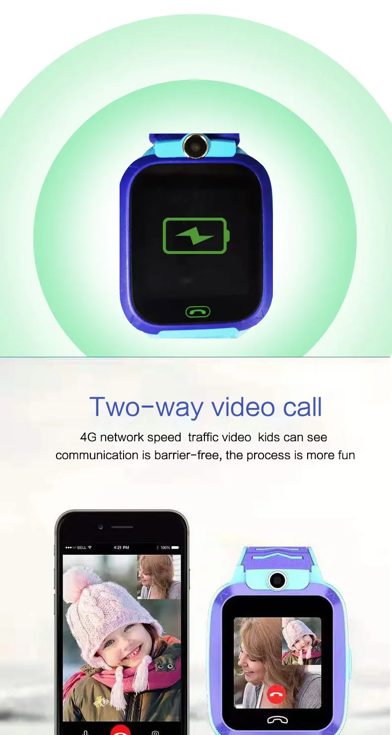 Kid Watch 2019 Cheap Children Sos Emergency Calling Gps Kids Smart Watch Tracker Gps Smart Baby Watch For Kids