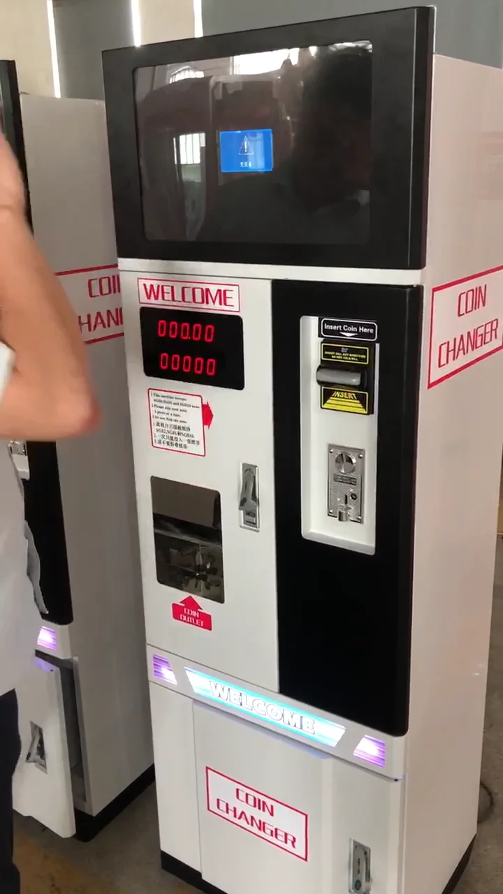 Hot Sale Coin Exchange Automic Money Changer Machine Coin Change