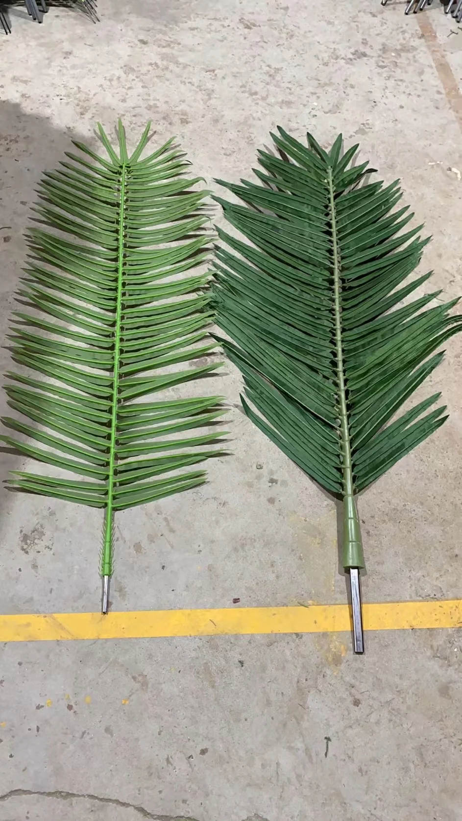 Artificial Tree Branches And Leaves Uv Proof Fake Coconut Branches