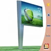 Modern Design Star Shape Street Advertisement Steel Structure Double Sided Billboard