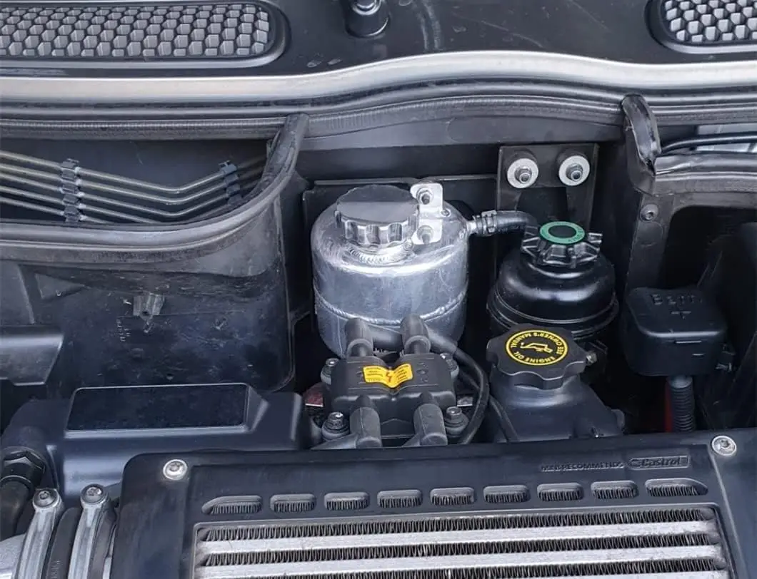 R55 Aluminum Car Coolant Expansion Overflow Tank Reservoir Can for MINI ...