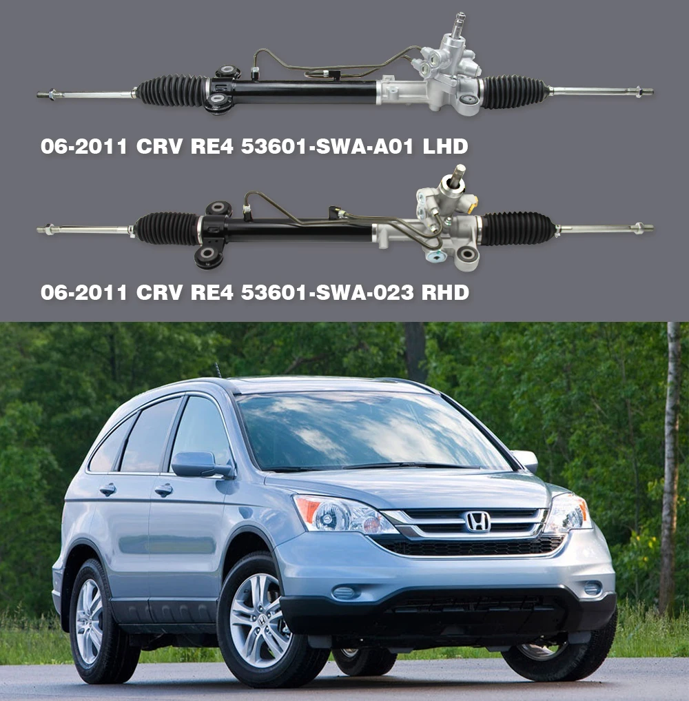 Hight Quality Auto Steering Gear Box Power Steering Rack For Honda Crv
