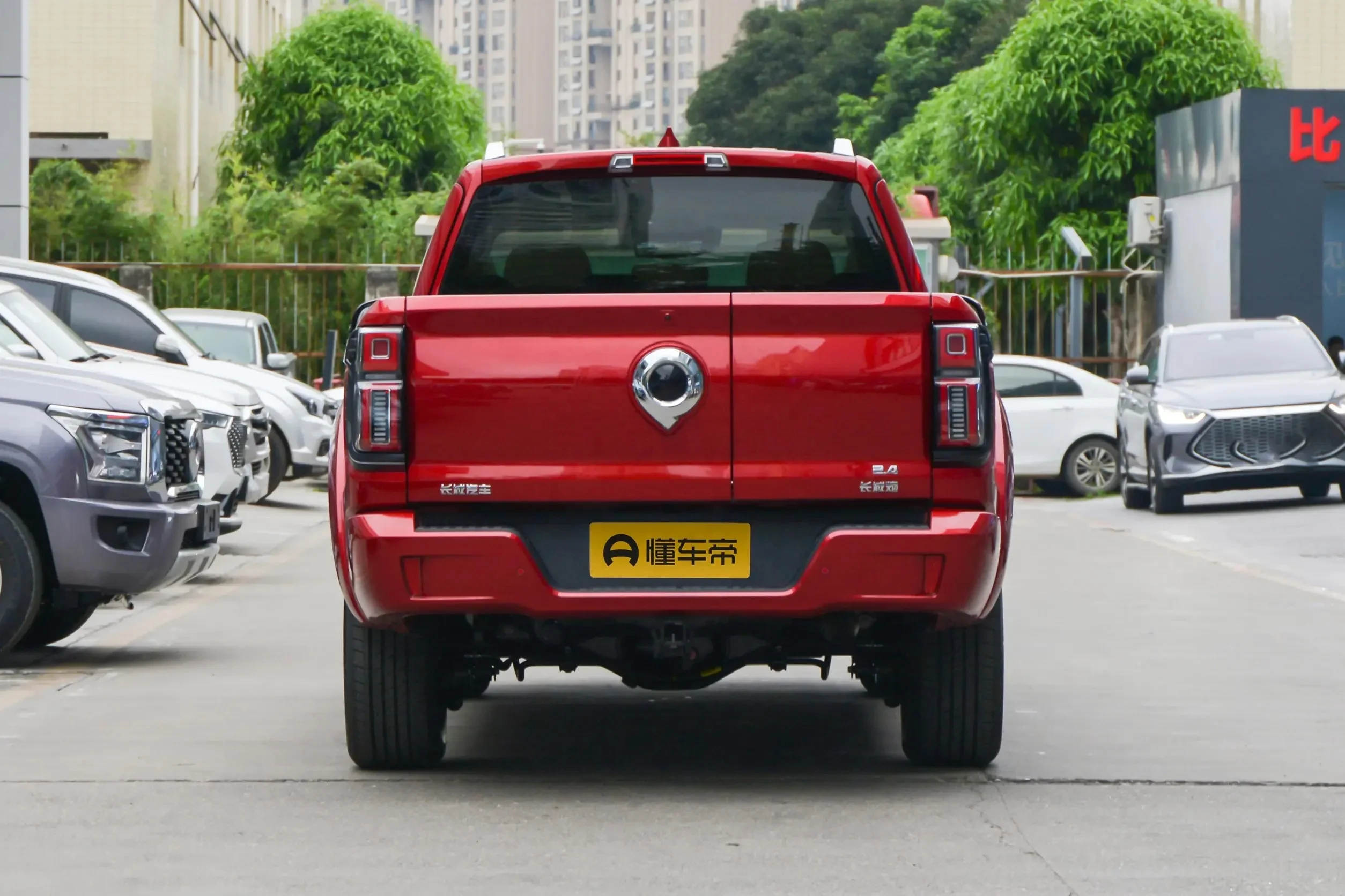 Electric Pickup Truck Ev Great Wall Poer 2023 2.0t Diesel Auto King ...