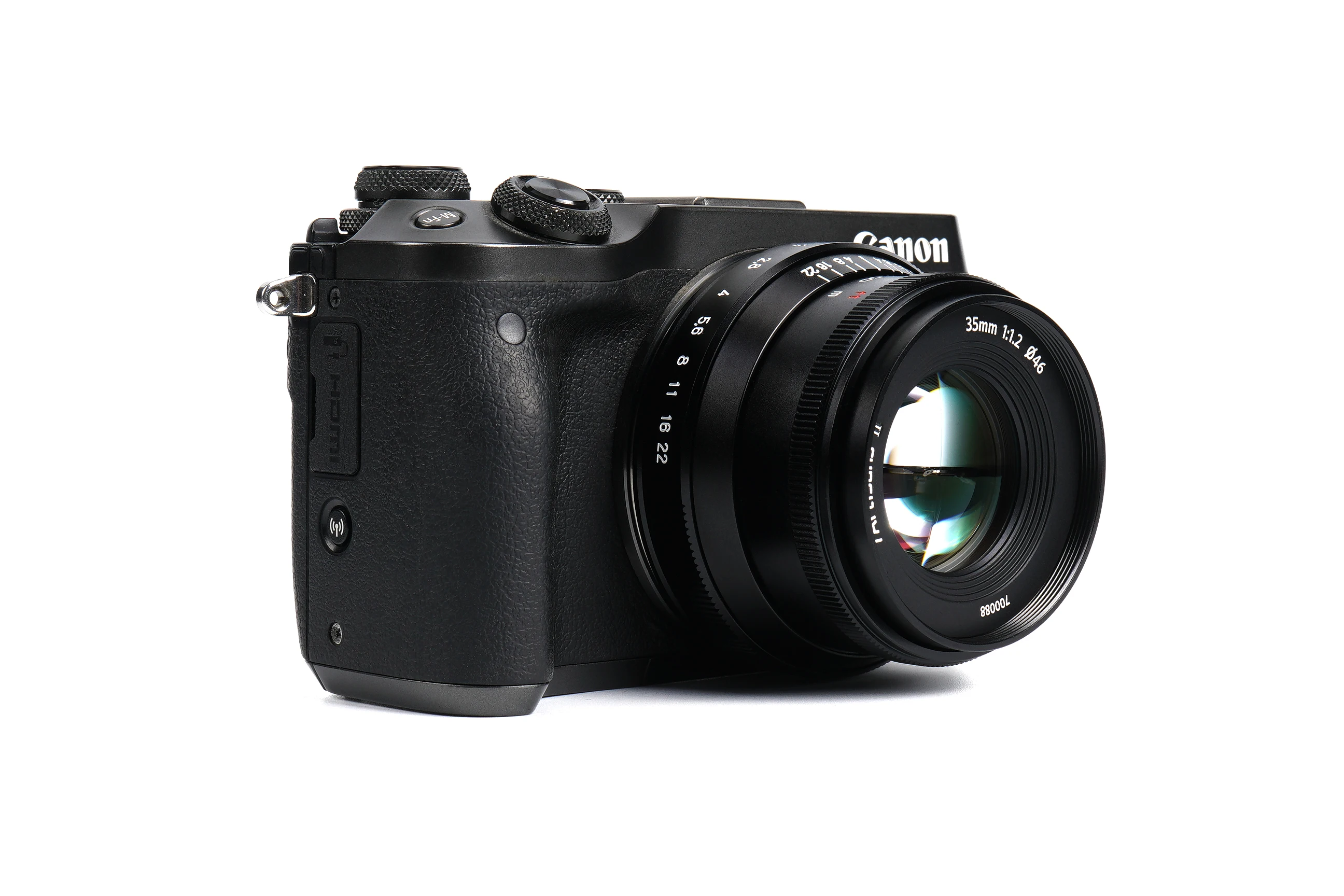 7artisans 35mm F1.2 II Prime Lens Manual Focus Large Aperture Lens  for Canon EOSM/Sony E-mount Fujifilm M43 cameras