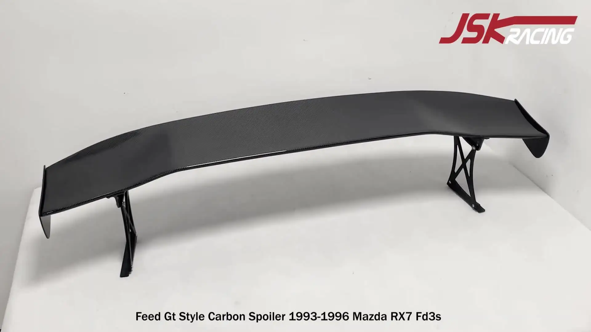 1993-1996 FEED GTスタイル カーボンファイバー スポイラーウィング RX