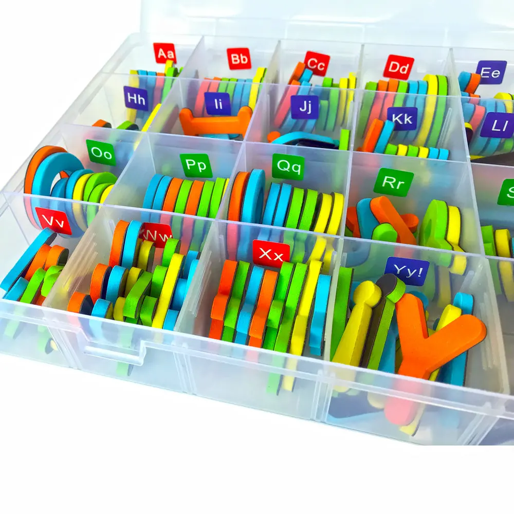 212pcs Letters And Numbers For Kids With Doubleside