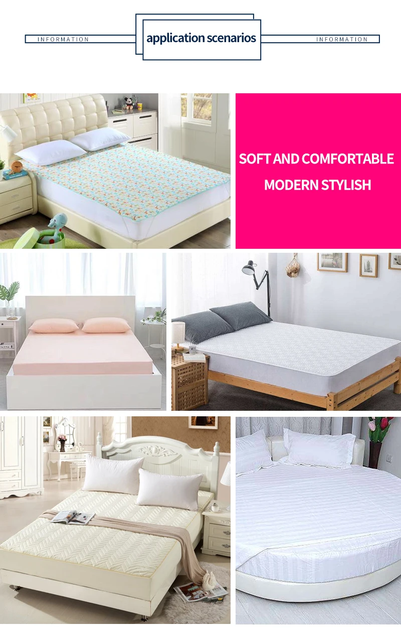 Babies Bamboo Bed Cover Waterproof Mattress Protector Buy Bed Cover Waterproof Mattress