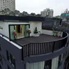 HQ20 Best Outdoor Wood Pool Composite Wpc Embossed Deck Wall Plank Material System Perforated Dubai