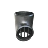 astm a234 wpb reducing tee pipe fittings equal barred tee