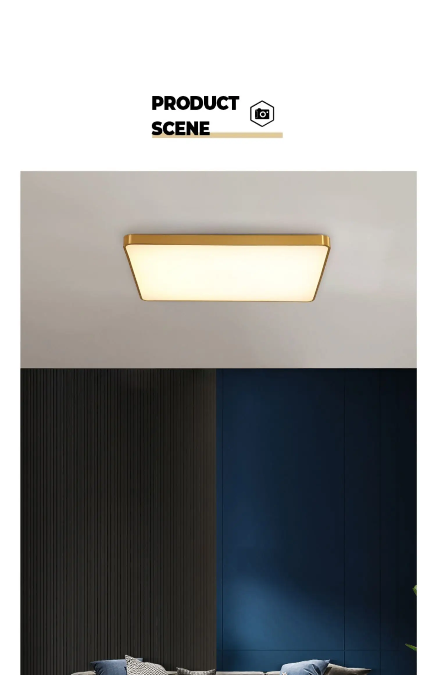 Modern Surface Mounted Bedroom Living Room Home Lighting Round Nordic Ceiling Light Led Lamp factory