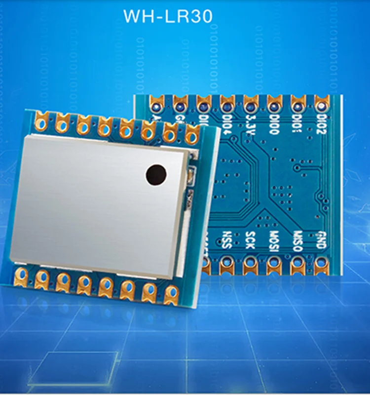 Lora module wireless 433MHZ pure RF chip module long distance transceiver integrated LR30-L - Famidy.com