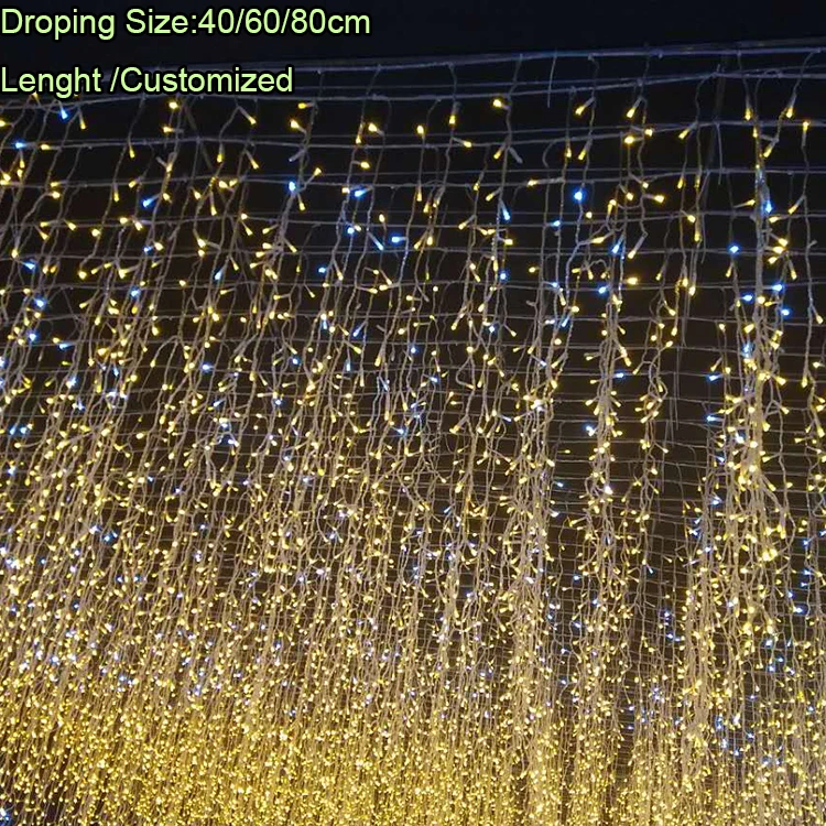 Icicles Lights 500,Christmas Icicles Lights,Unique Outdoor Christmas Lights Christmas Outdoor Led Icicle Lights outdoor