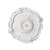 Clear Flower Pattern Vintage Gypsum Ceiling Rose Rosette