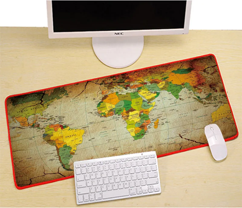 Custom World Map Large Mouse Mat Rubber Gaming Anime Mouse Pad Xxl 800*300mm Buy Mouse Pad Product on Alibaba.com