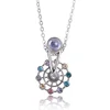 Rotating Ferris Wheel Pendant 100 Languages I Love You Projection Small Clavicle Necklace