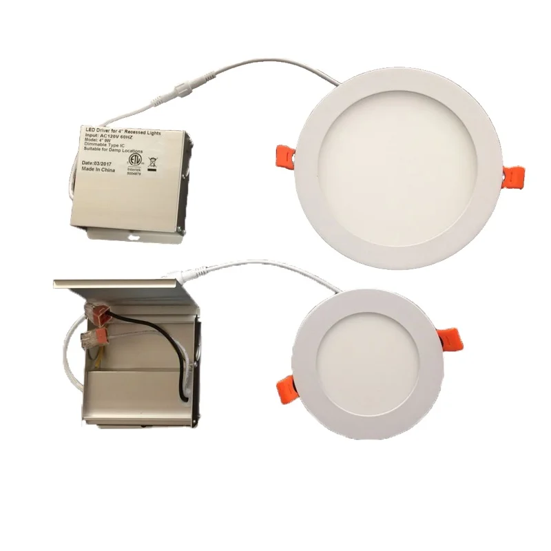 cost down cct changeable Indoor recessed light round tunable 9w 12w 15w 18w 24w  led panel light for us market