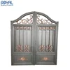 Heavy duty powder coated outdoor aluminium art gate and elegent door.