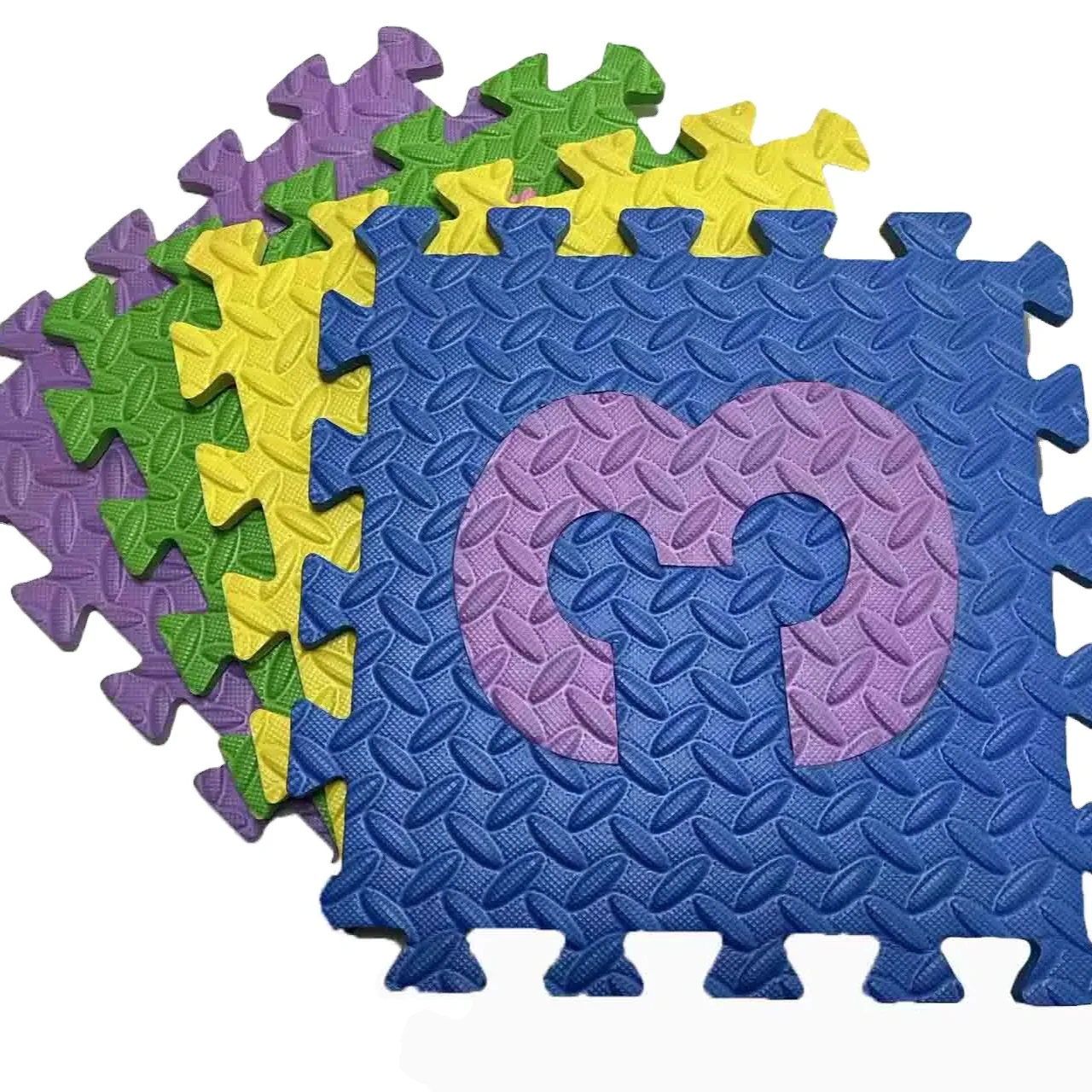 Abc 123 Number Interlocking Eva Foam Alphabet Jigsaw Puzzle Kids Baby