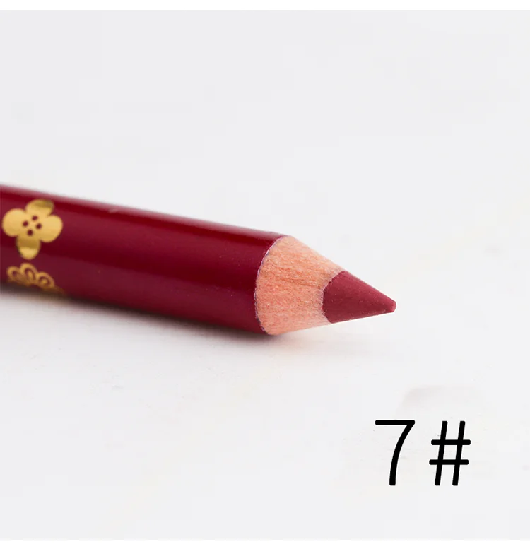 Yilong Labial line pen tattoo makeup Waterproof and non-decolorizing twelve
