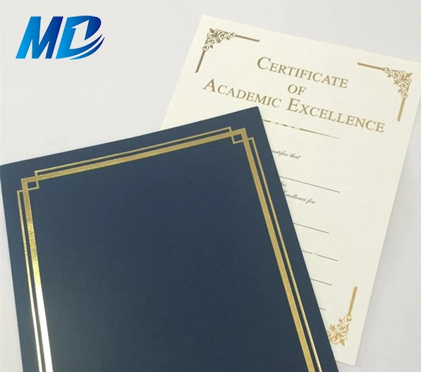 A4 Size Cheap Certificate Embossed Paper With Paper Certificate Cover Buy A4 Certificate Paper