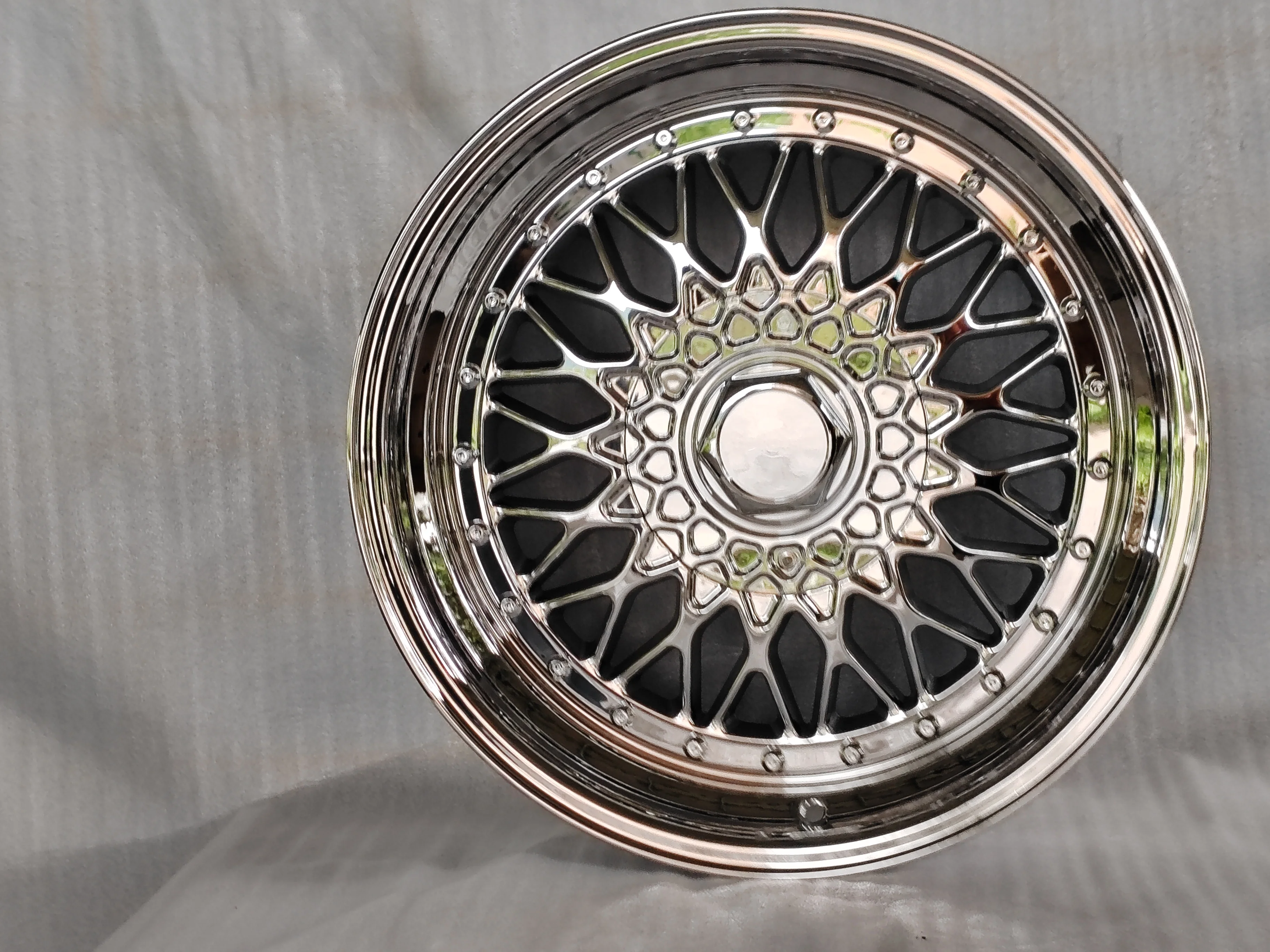 Hot Selling Front and Rear Wheel Rims 17/18 Inch 5 Holes Sputtered ...