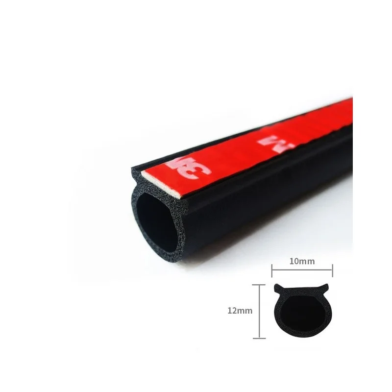 T Shaped Glass Sunroof Auto Boat Shower Container Door Frame Rubber