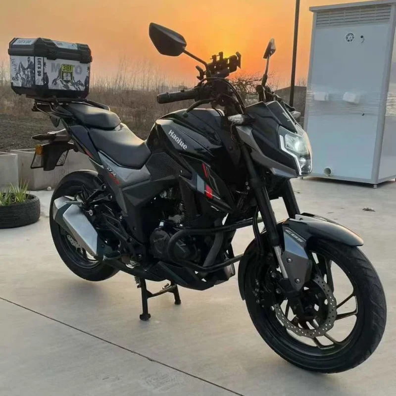 New Haojue DR150S/160S Street Bike EFI Water-Cooled High-End ABS