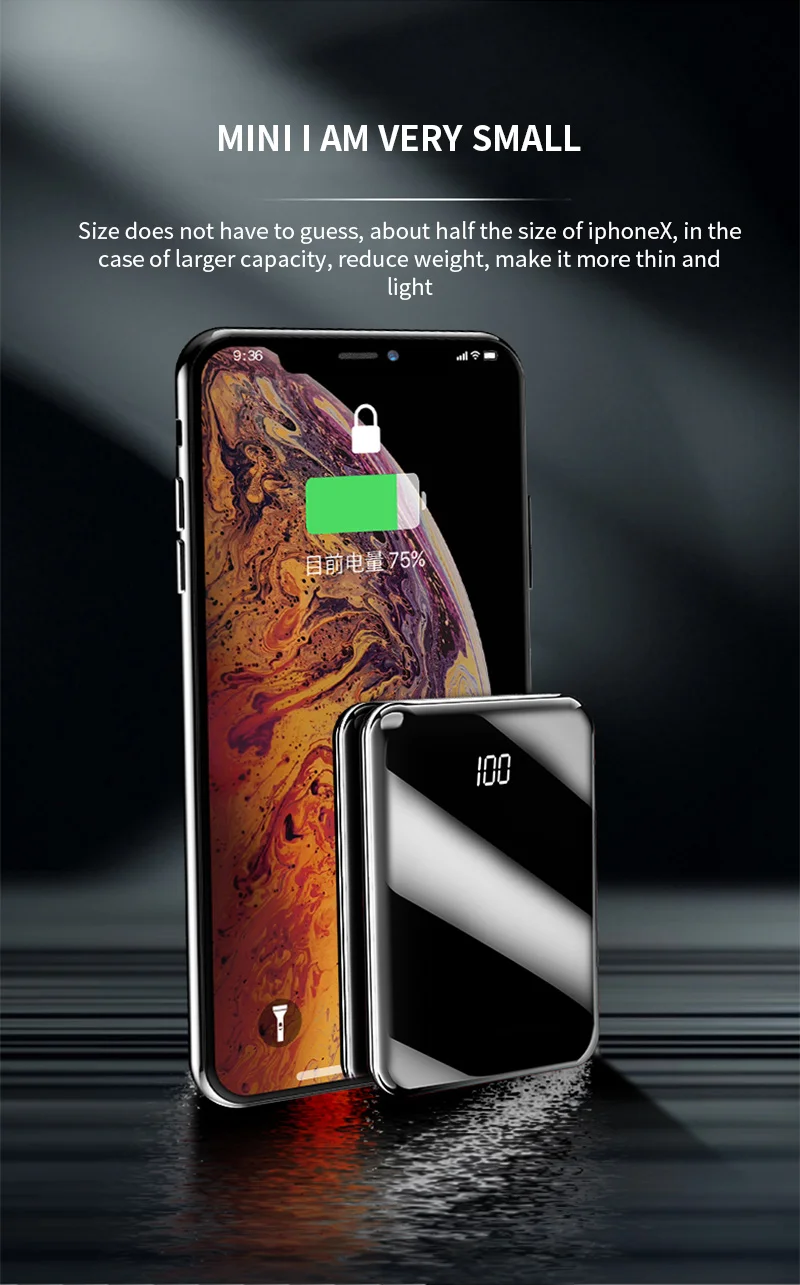 2020 hot mini power bank mi 20000 hot sale - ANKUX.COM