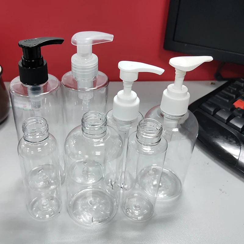 Hot Sale High Quality 50ml 100ml 150ml 200ml Plastic  Pet bottle Perfume Spray Bottl