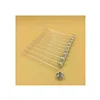 Clear Threaded Candy Packaging Tubes 20mm x 152mm