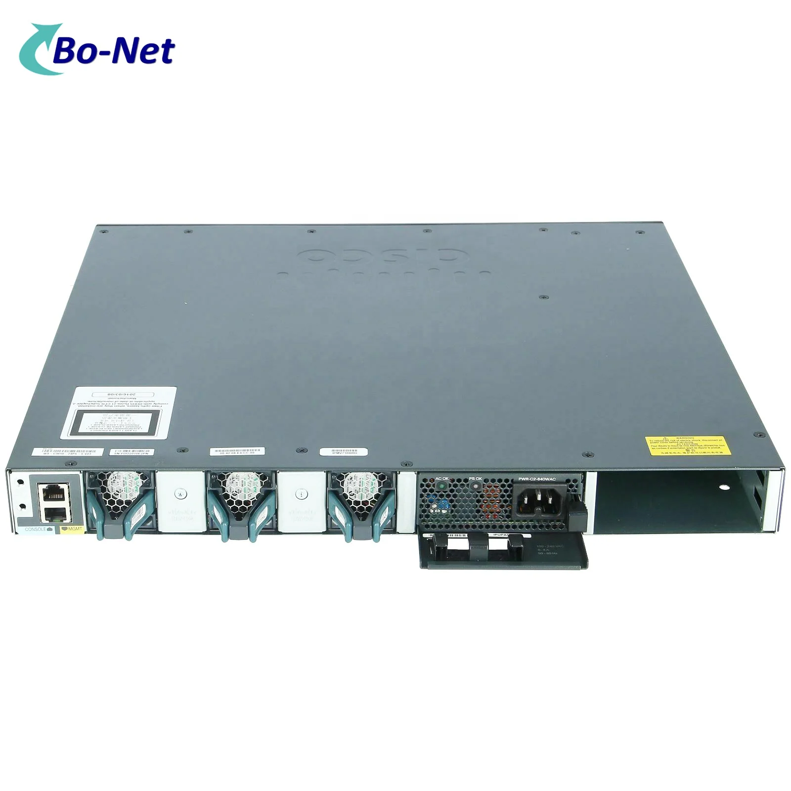 CISCO 3650 Series switch WS-C3650-24PS-S 24 Port PoE 2x10G Uplink LAN