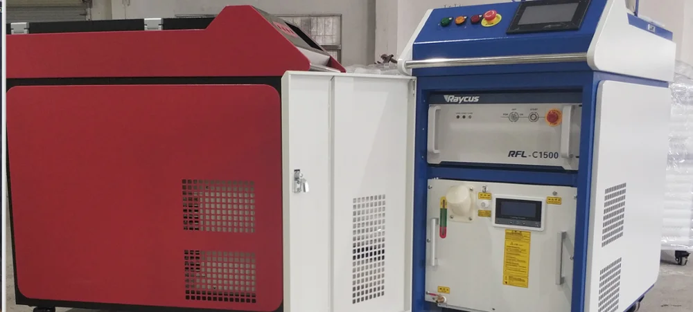 Promote price handheld CNC fiber laser welding machine  for metal (CS/SS/AL) welding with raycus source