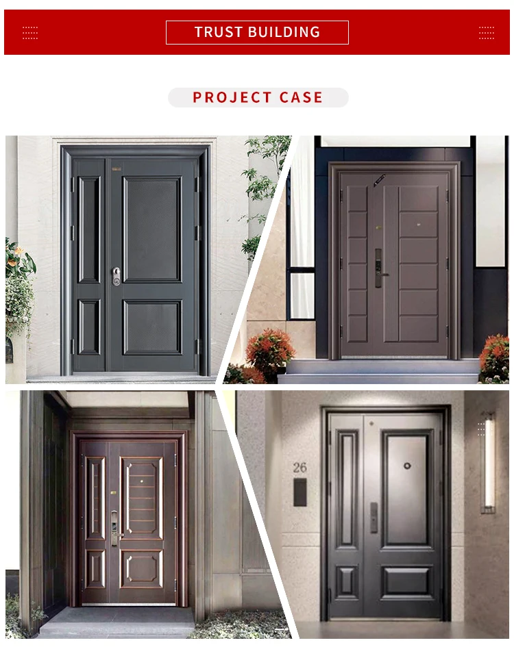 Castle Made Ecology Material Steel Inequality Door