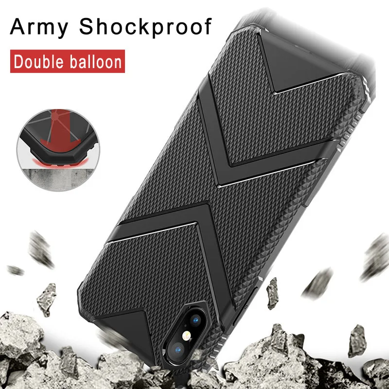 Hard TPU Phone Cover For iPhone 11 Case Exclusive Design Full Protect Anti-drop For Apple iPhone XR Black Cellphone Case