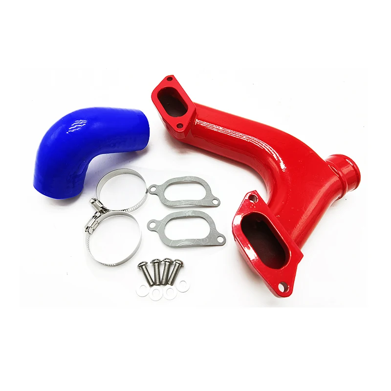 Top Mount Intercooler Y Pipe For 0207 Subaru Impreza Wrx Ej205 Ej255