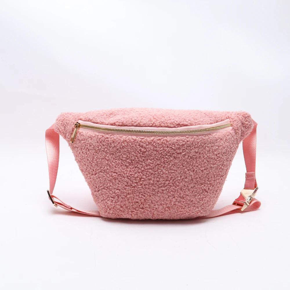 Stoney online Clover Lane Sherpa Pink Fanny Pack