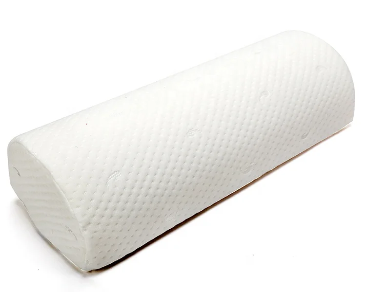 Multifunctional Memory Foam Half Moon Sleeping Pillow Bolster Pillow