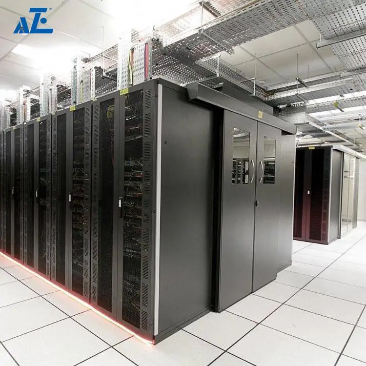 Aze 48u Modular Server Rack Systems Micro Module 52u Data Center Aisle