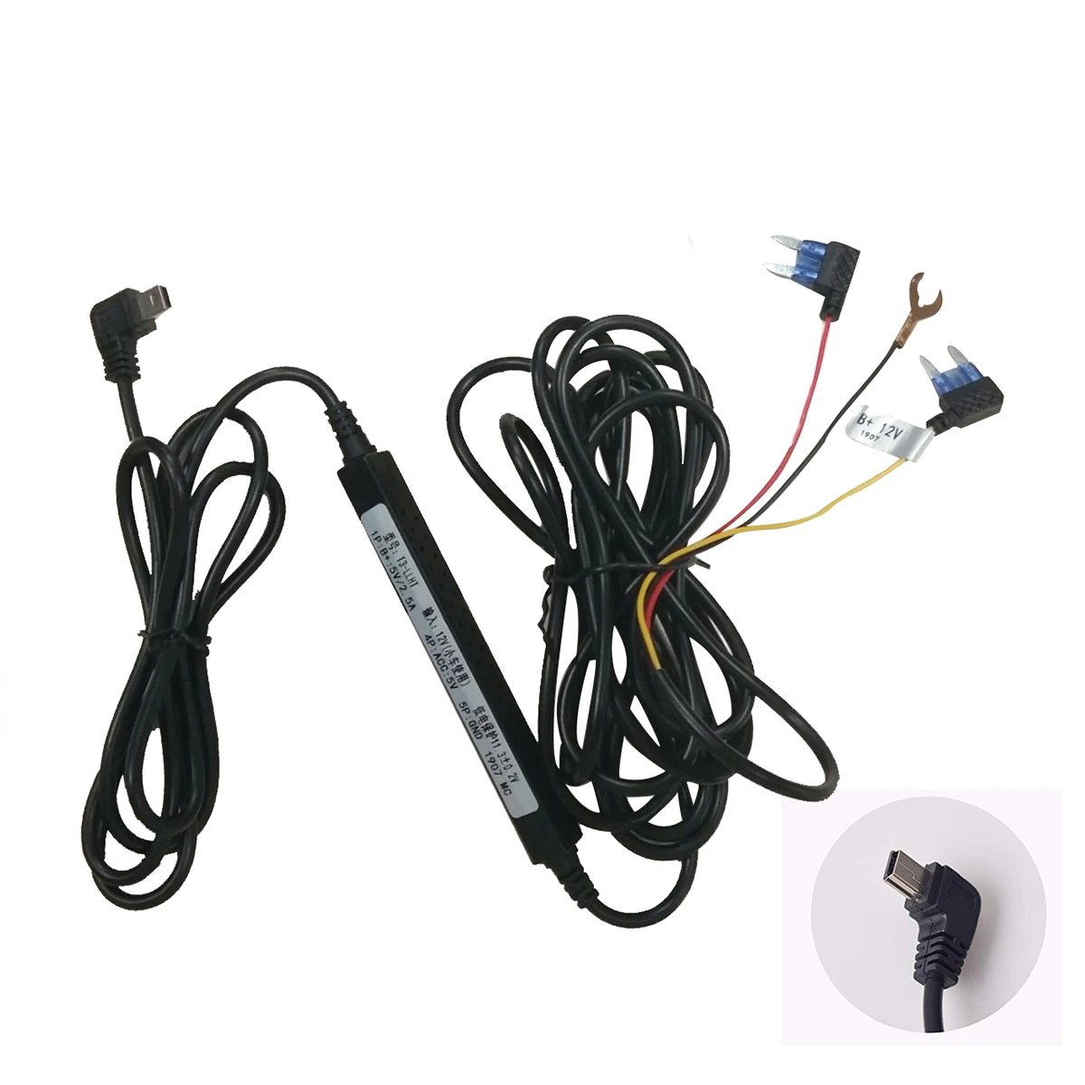 100pcs 12v 36v 2a Universal Hardwire Kit High Compatibility Car Dvr