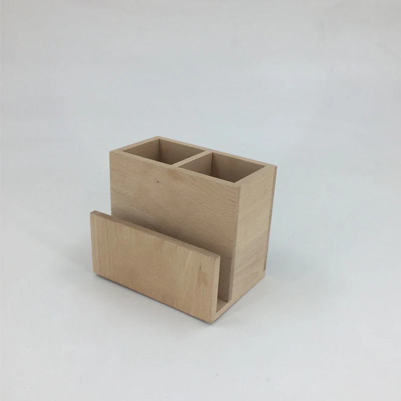 木笔筒 - buy wooden desktop pencil cup organizer caddy,solid