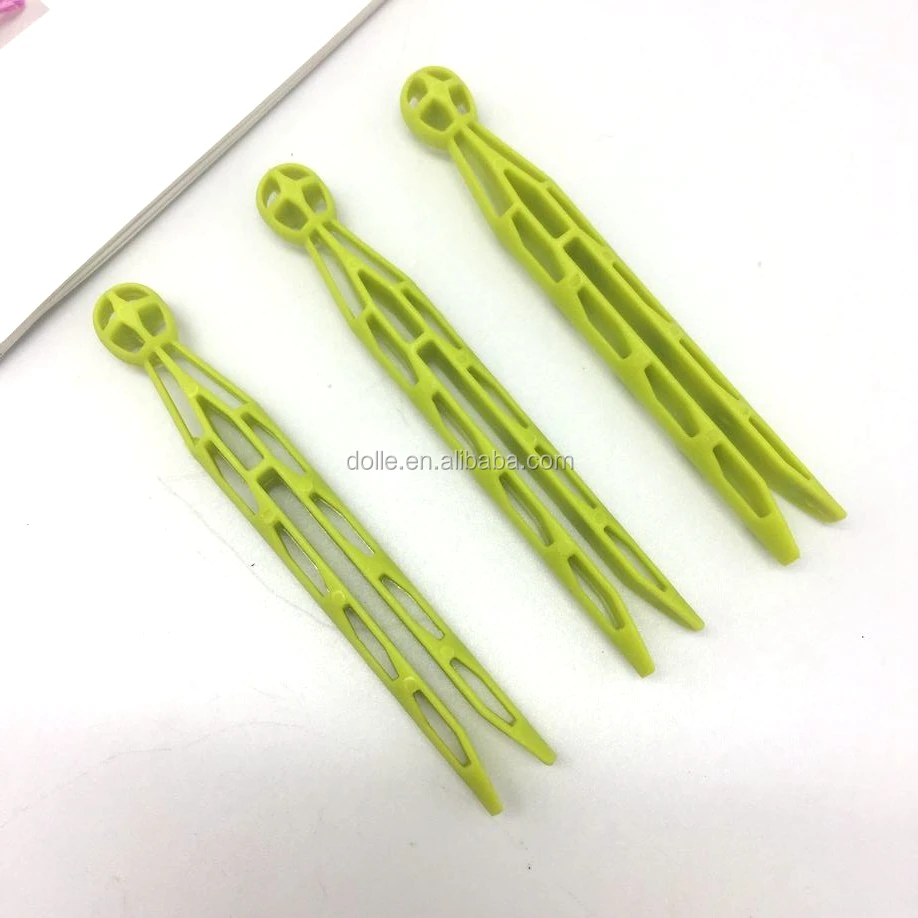 Durable Plastic Laundry Pegs,Round Pp Plastic Clothes Pegs Ideal For